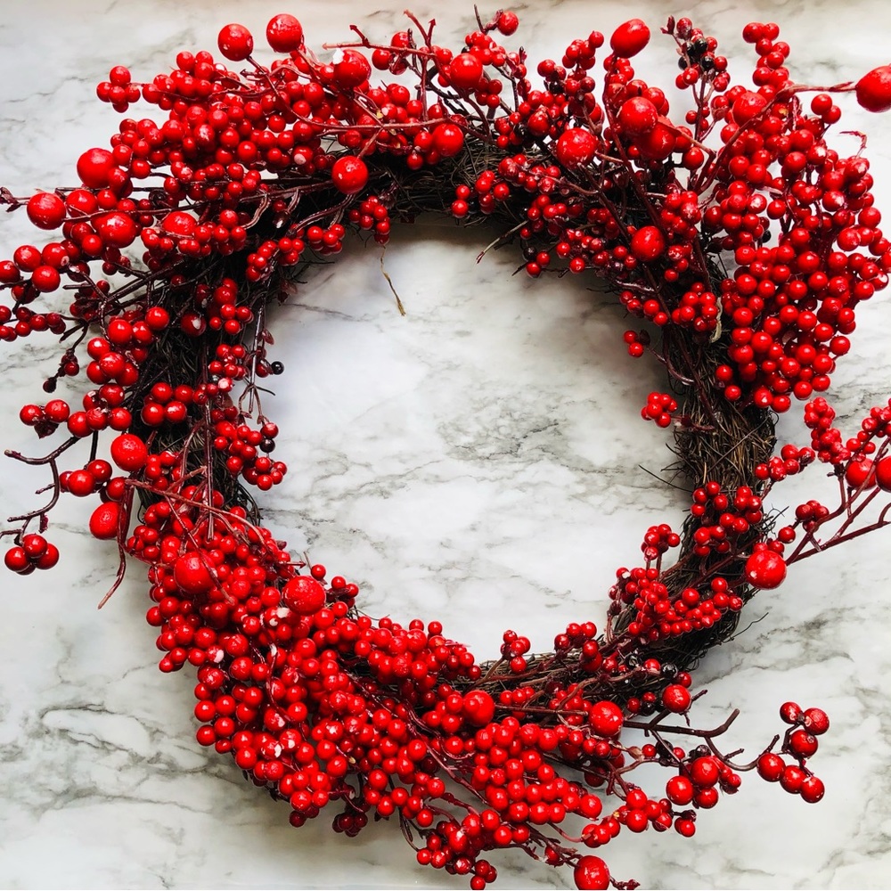 Christmas Red Berry Wreath